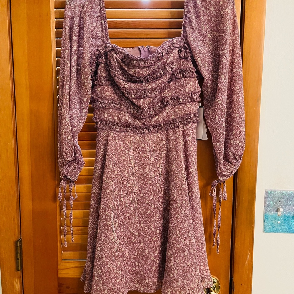 Floral Long Sleeve Dress